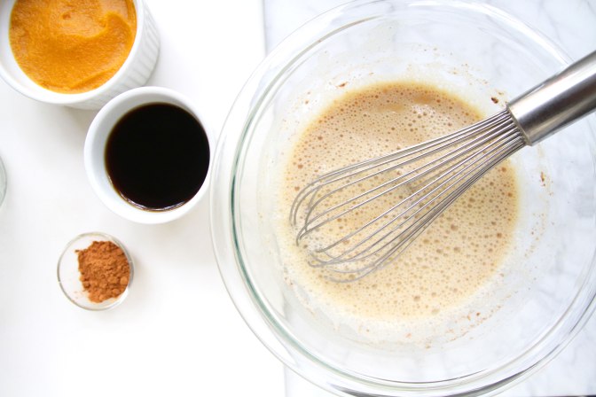 How To: Make an Almond Milk Pumpkin Spice Latte