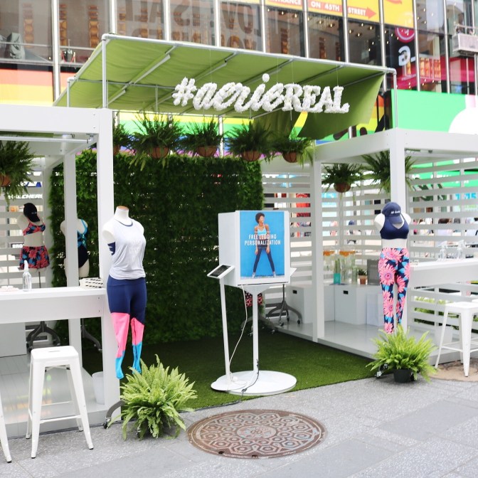 Aerie ❤ Solstice In Times Square