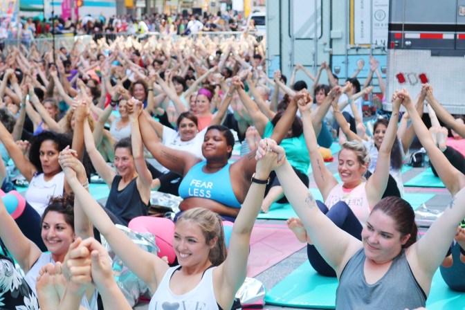 Aerie ❤ Solstice In Times Square