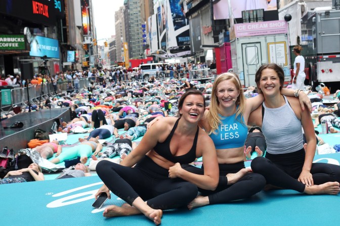 Aerie ❤ Solstice In Times Square