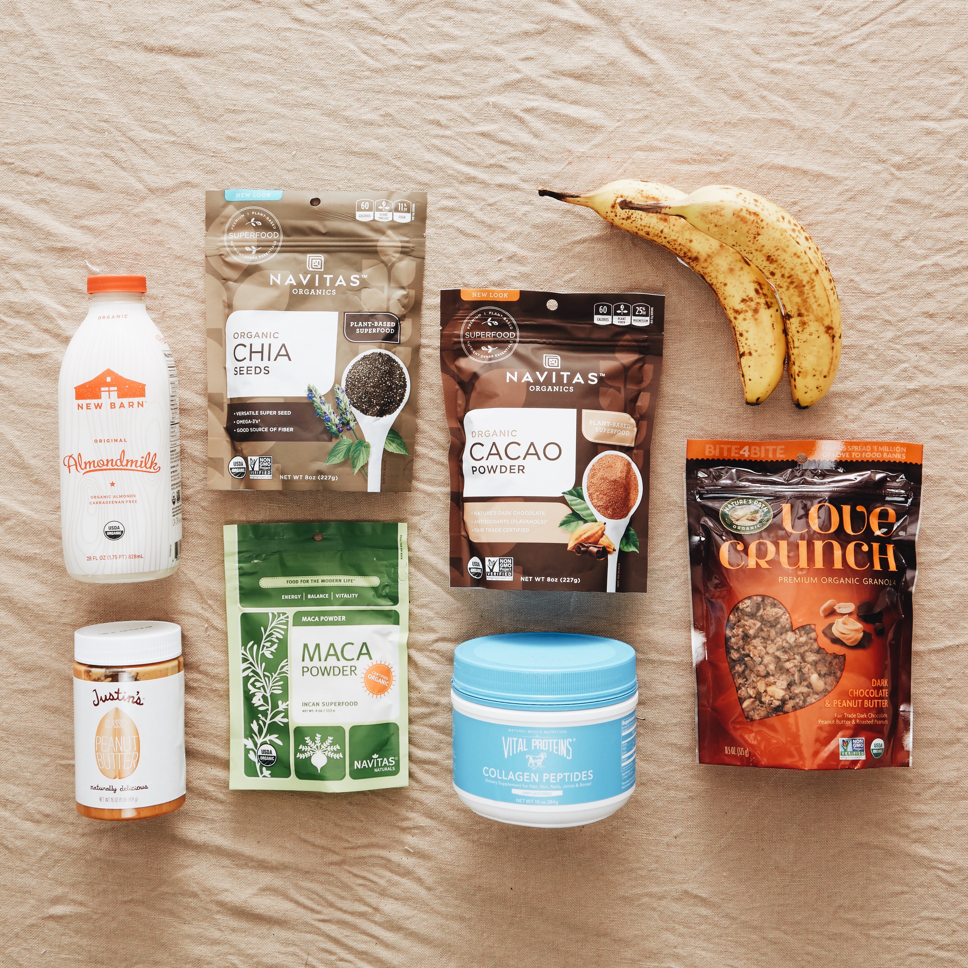 Chocolate Banana Peanut Butter Smoothie Bowl Recipe