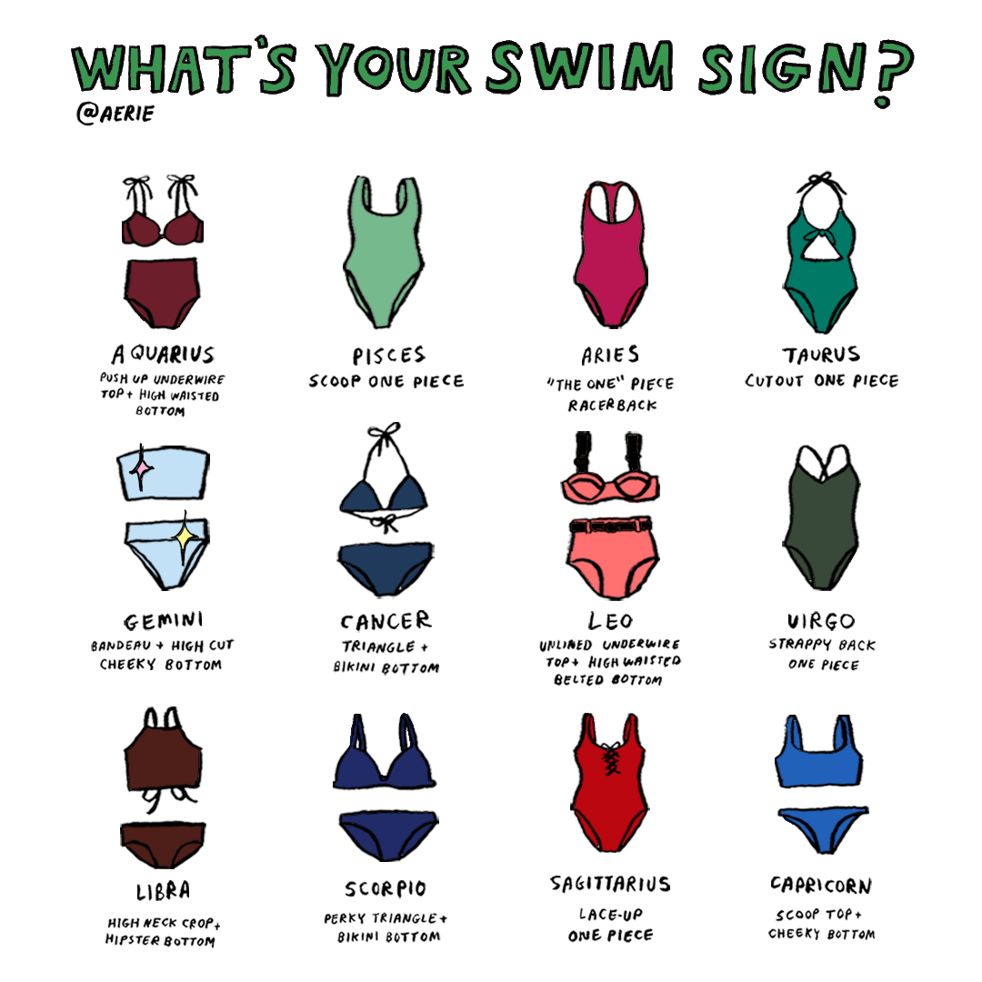 What's your swim sign? - #AerieREAL Life