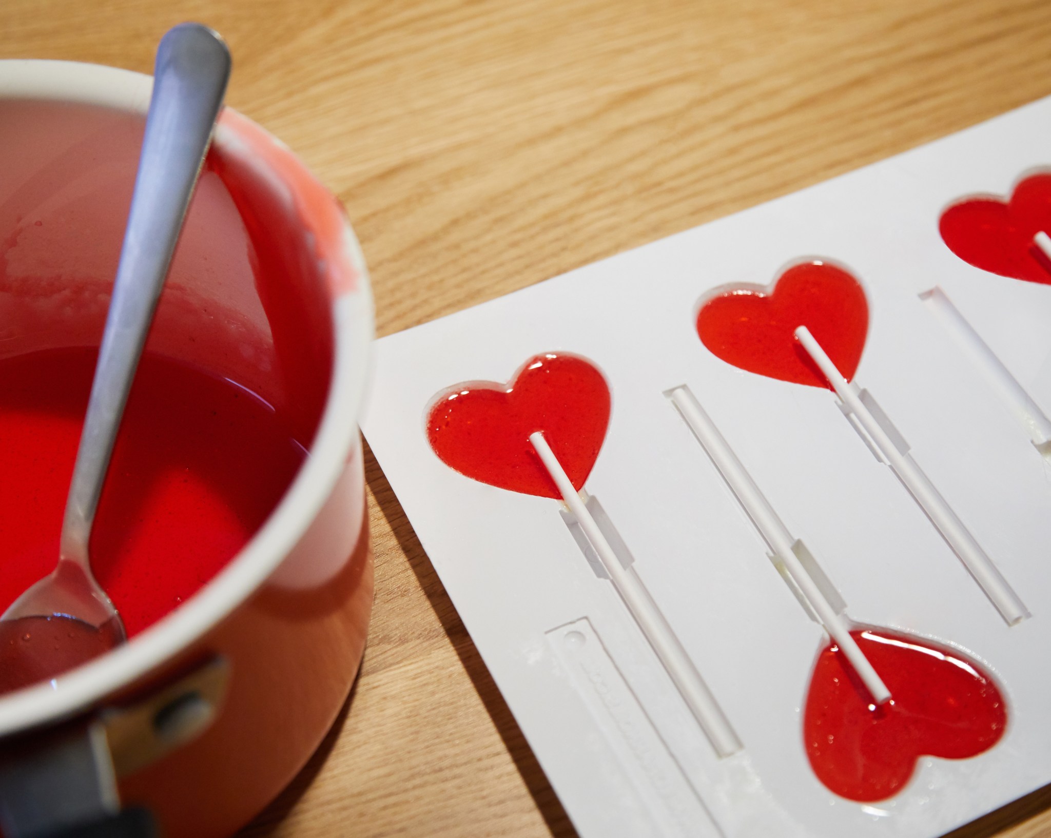 How to: Heart lollipops