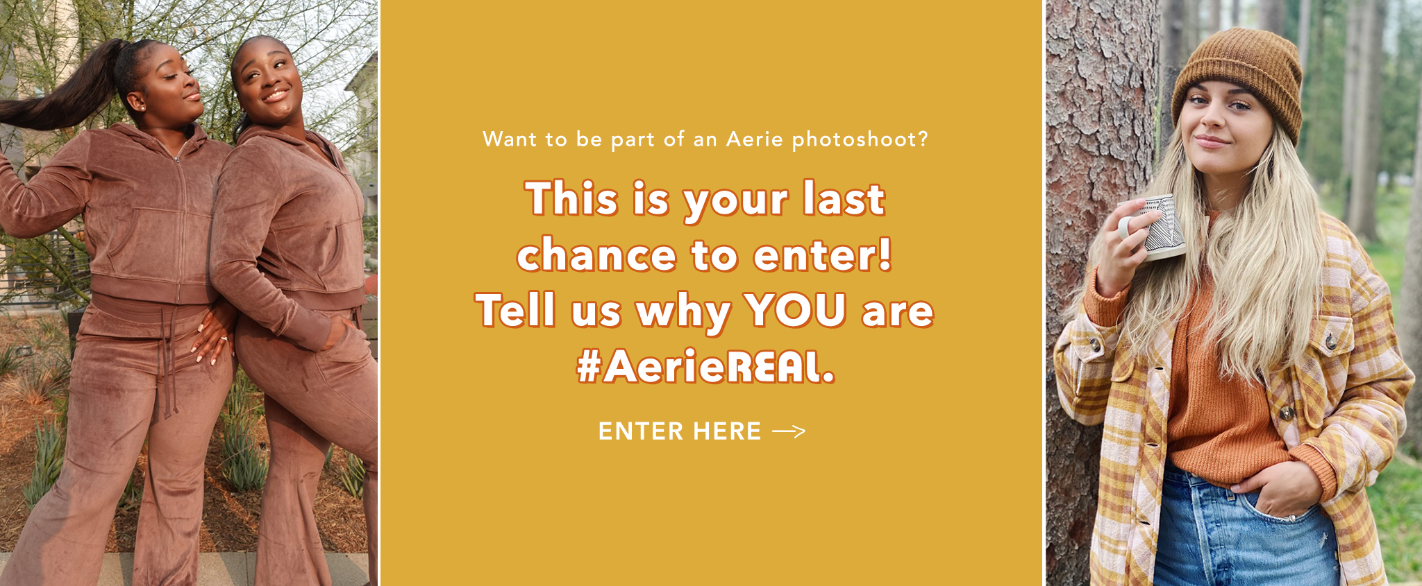 Aerie Recruits Beyond Models In Its Latest #AerieREAL Campaign - Aerie  Share Your Spark Campaign